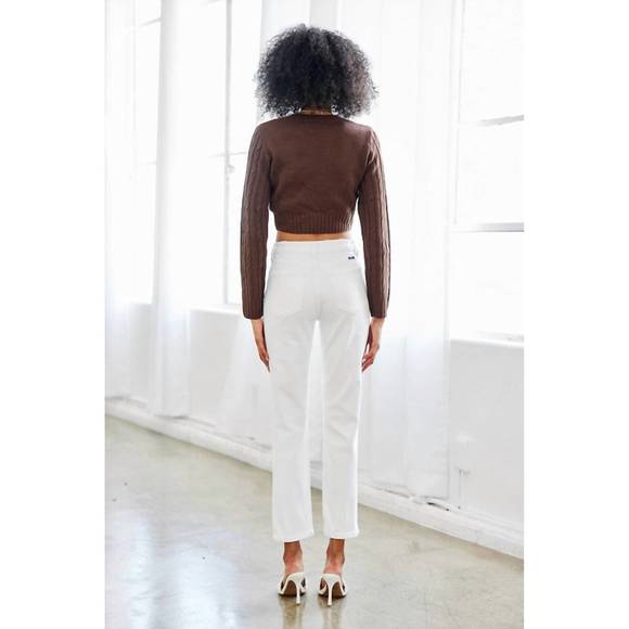 NEW KANCAN high rise lightning jean in white - Picture 3 of 3